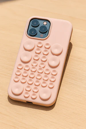 Silicone Pop It iPhone  16 Case