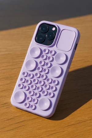 Silicone Pop It iPhone  16 Case